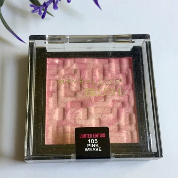 ❤️ SALE! Maybelline New York Blush ￨105 Pink Weave - Picture 1 of 3